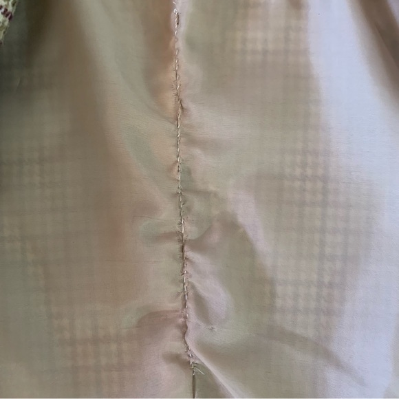 Wool Blend Made in Italy Women's Tweed Blazer with Pockets - Picture 13 of 14